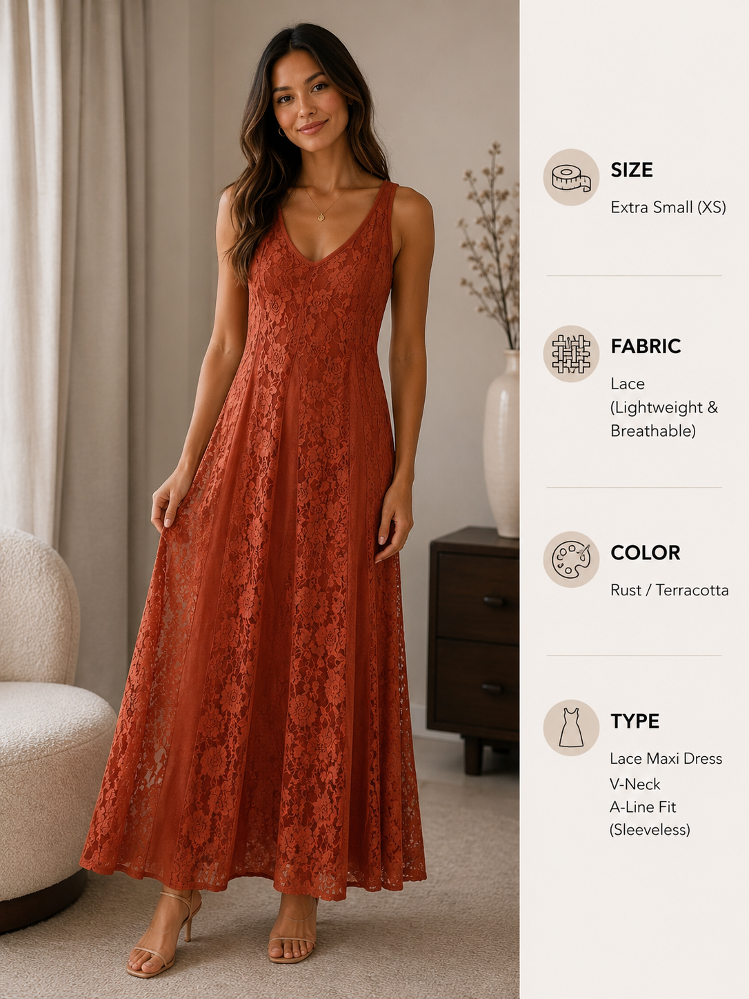 Lace Maxi Dress