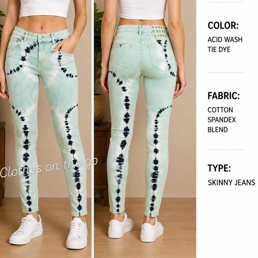 Stone Washed Jeans